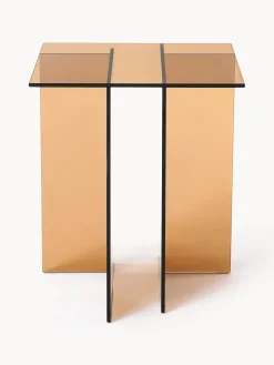 Mesa auxiliar de vidrio Anouk