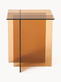 Mesa auxiliar de vidrio Anouk