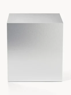 Mesa auxiliar en look metálico Lesley