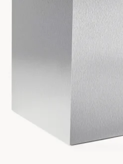 Mesa auxiliar en look metálico Lesley