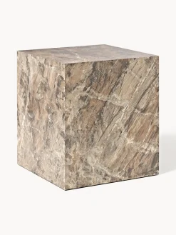 Mesa auxiliar en look mármol Lesley