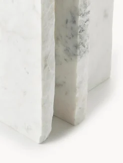 Mesa auxiliar en look mármol Selene