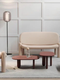 Mesa auxiliar ovalada Tottori