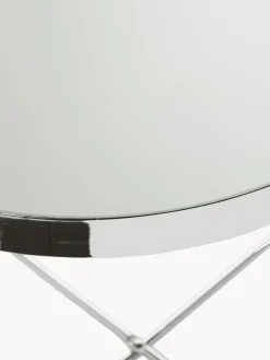 Mesa auxiliar plegable Cupid, tablero de cristal