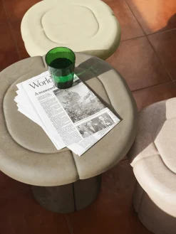 Mesa auxiliar redonda Alder