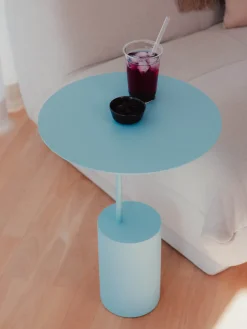 Mesa auxiliar redonda Ciro