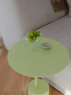 Mesa auxiliar redonda Ciro