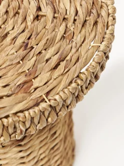 Mesa auxiliar redonda de ratán Camo