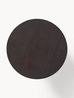 Mesa auxiliar redonda de madera de mango Benno