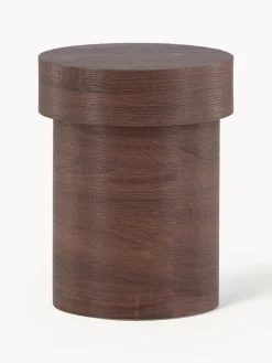 Mesa auxiliar redonda de madera Malung