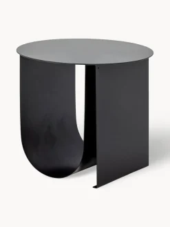 Mesa auxiliar redonda de metal Cher