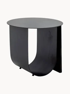 Mesa auxiliar redonda de metal Cher