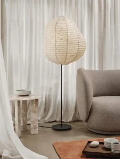 Mesa auxiliar redonda de mármol Taula