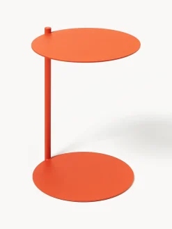 Mesa auxiliar redonda de metal Ande