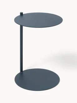 Mesa auxiliar redonda de metal Ande