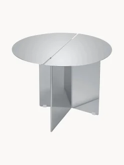 Mesa auxiliar redonda de acero inoxidable Oru