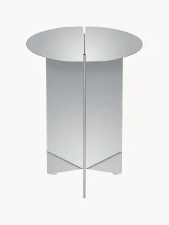 Mesa auxiliar redonda de acero inoxidable Oru