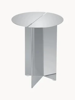 Mesa auxiliar redonda de acero inoxidable Oru