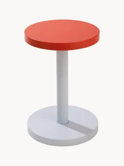 Mesa auxiliar redonda de metal Trisse