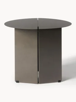 Mesa auxiliar redonda Oru, look vintage