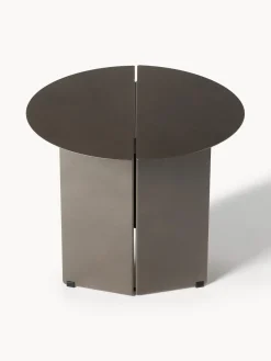 Mesa auxiliar redonda Oru, look vintage