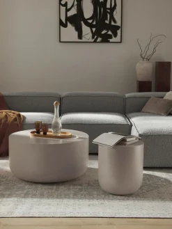 Mesa auxiliar redonda para interior/exterior Rona