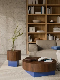 Mesa auxiliar redonda Rylan