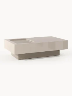 Mesa de centro con espacio de almacenamiento Alessa, 120 cm