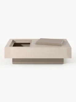 Mesa de centro con espacio de almacenamiento Alessa, 120 cm