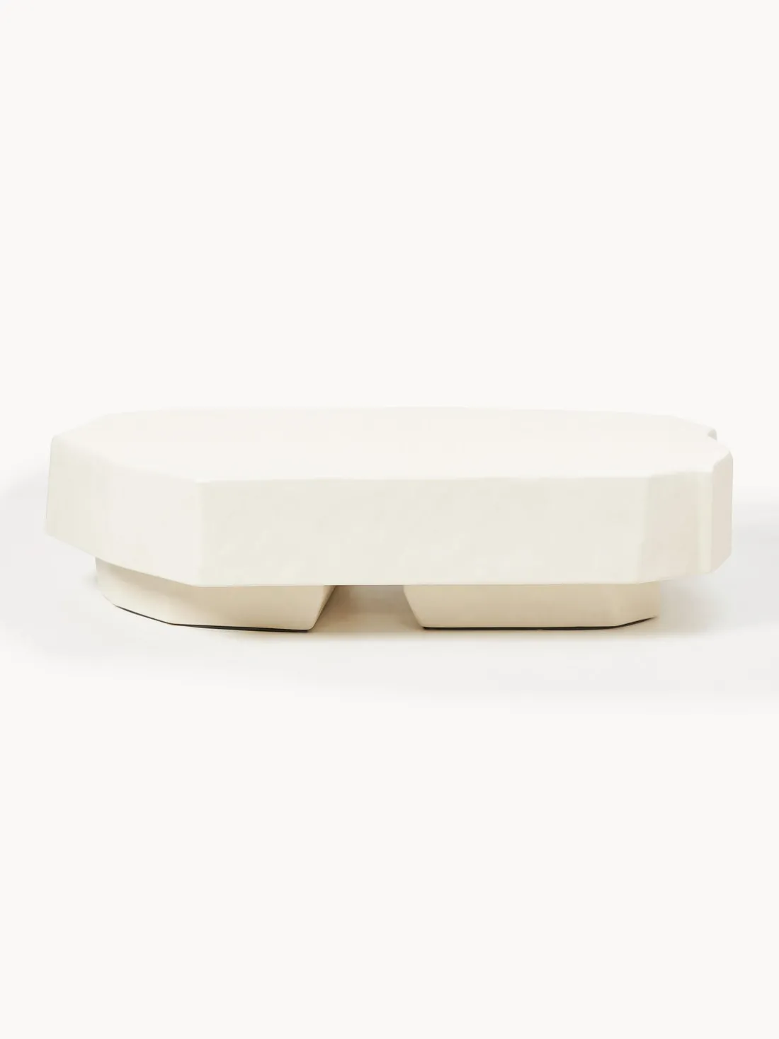 Mesa de centro de hormigón en forma orgánica Staffa