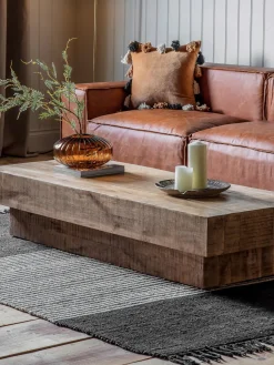 Mesa de centro de madera de mango Iowa