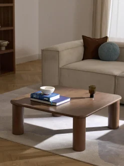 Mesa de centro de madera de roble Didi