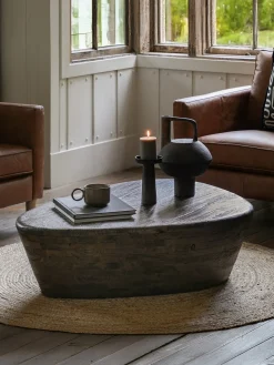 Mesa de centro de madera de mango Oregon