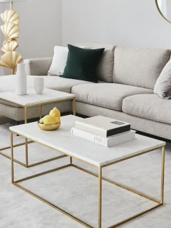 Mesa de centro de mármol Alys