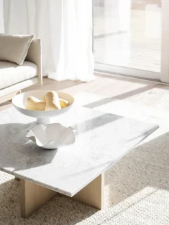 Mesa de centro de mármol Brooksville