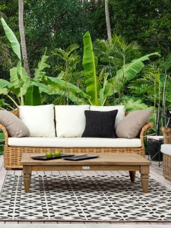 Mesa de centro de teca Bali