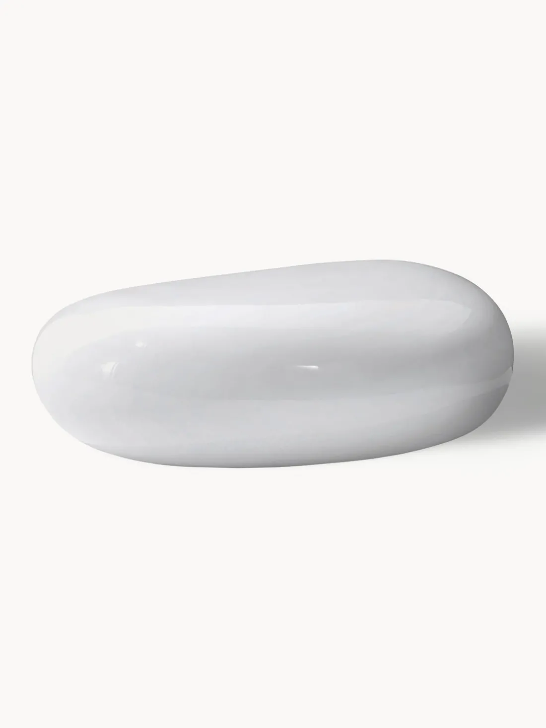 Mesa de centro de vidrio con forma orgánica Koishi