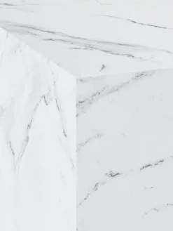 Mesa de centro en look mármol Lesley