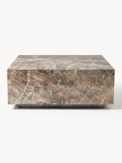 Mesa de centro en look mármol Lesley