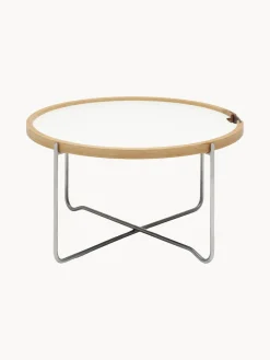 Mesa de centro redonda con bandeja reversible CH417