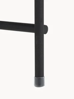 Mesa de centro redonda Cupid, tablero de vidrio extraíble