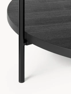 Mesa de centro redonda de madera Renee