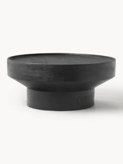 Mesa de centro redonda de madera de mango Benno