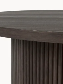 Mesa de centro redonda de madera Nele