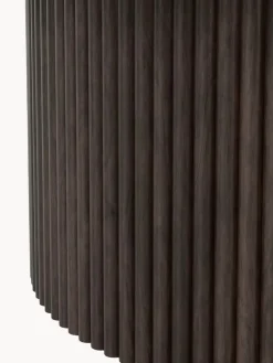 Mesa de centro redonda de madera Nele