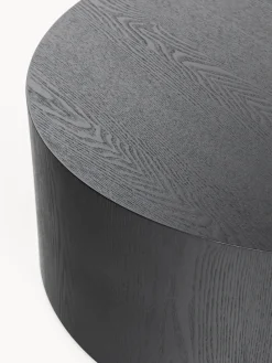 Mesa de centro redonda de madera Dan