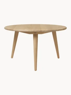 Mesa de centro redonda de madera de roble CH008