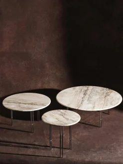 Mesa de centro redonda de mármol IOI, Ø 70 cm