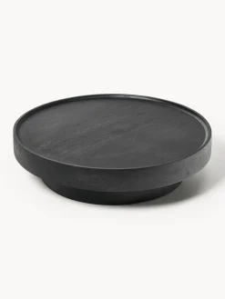 Mesa de centro redonda XL de madera de mango Benno