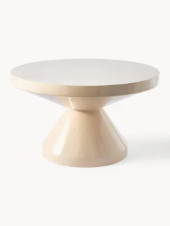 Mesa de centro redonda Zig Zag